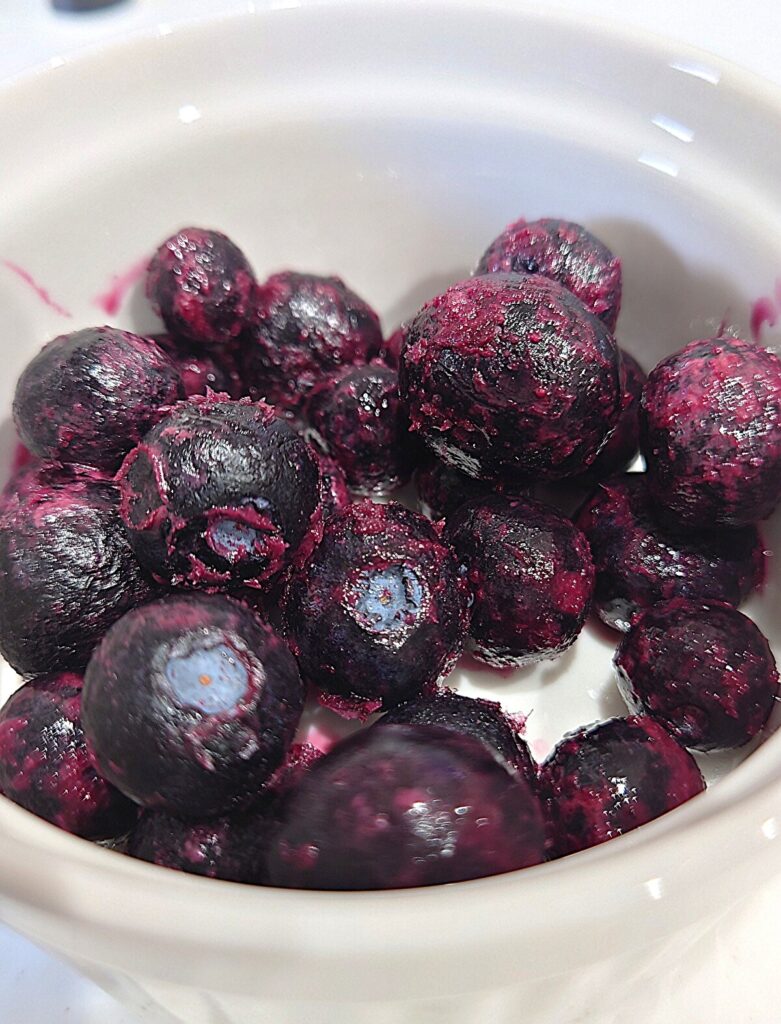 業務スーパー 冷凍 ブルーベリー 中身