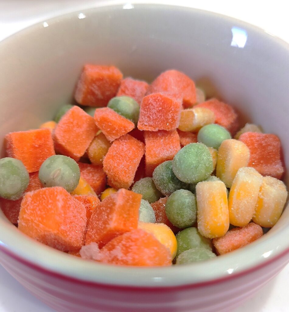 業務スーパー 冷凍 ミックスベジタブル 中身