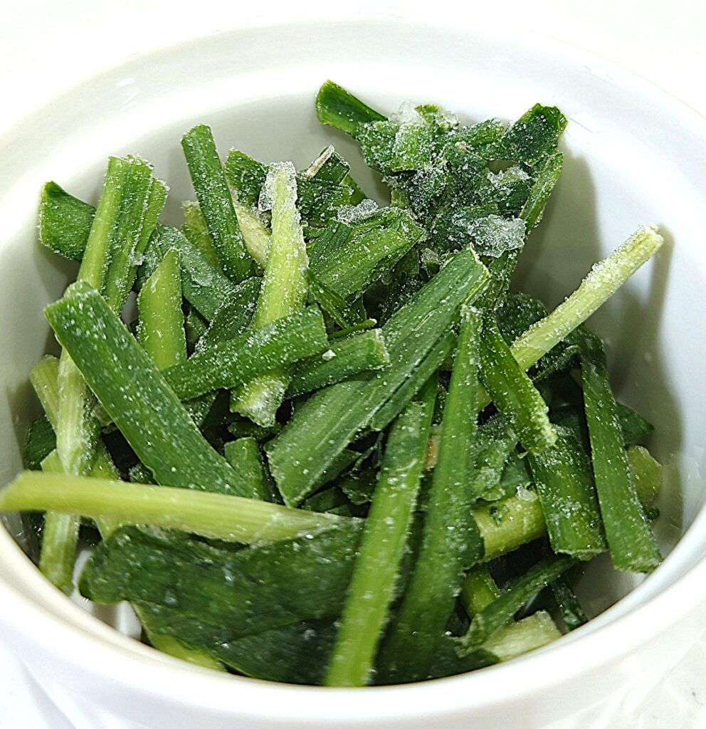 業務スーパー 冷凍 カットニラ 中身