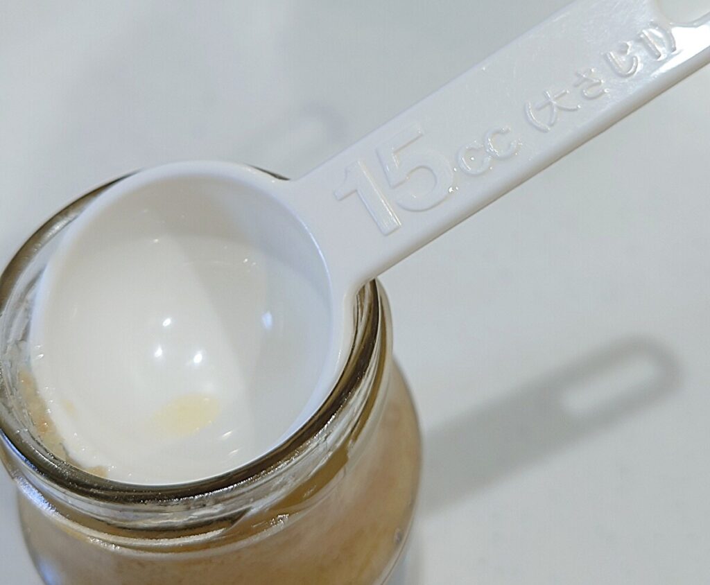 業務スーパー 調味料 姜葱醤 ジャンツォンジャン 大さじ検証2