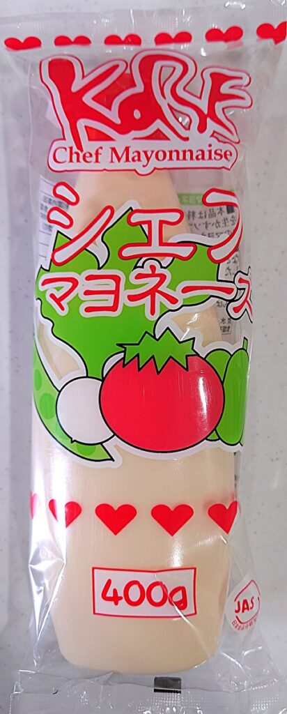 業務スーパー 調味料 シェフマヨネーズ パッケージ表
