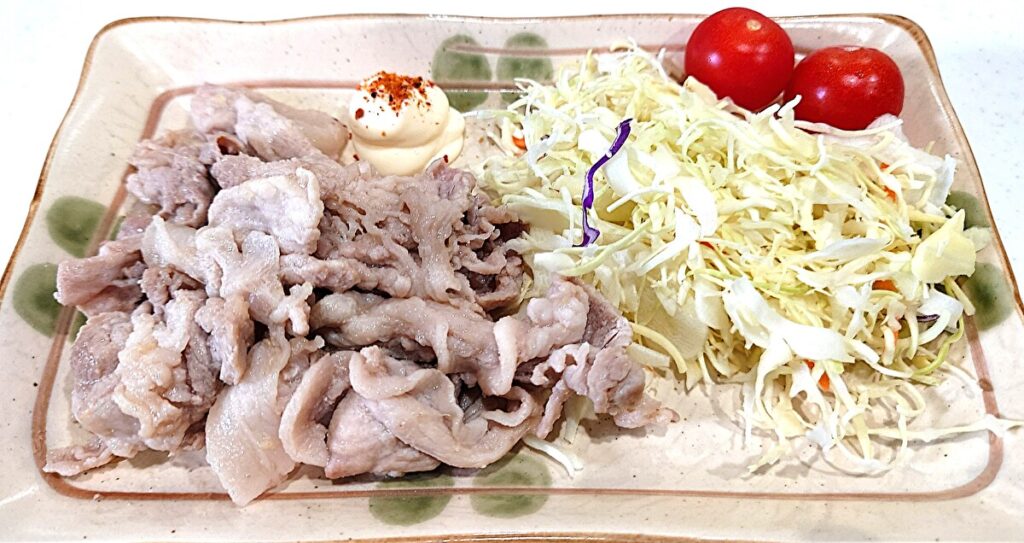 業務スーパー 調味料 おろししょうが 豚こま塩炒め