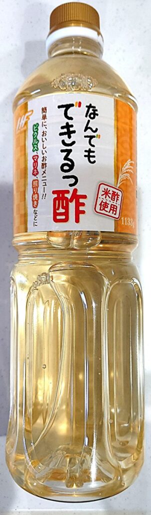 業務スーパー 調味料 なんでもできるっ酢 パッケージ表