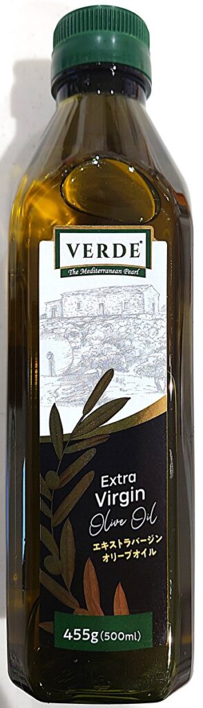 業務スーパー 調味料 エクストラバージンオリーブオイル パッケージ表