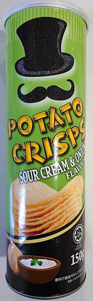 業務スーパー ポテトクリスプ サワークリーム オニオン パッケージ表