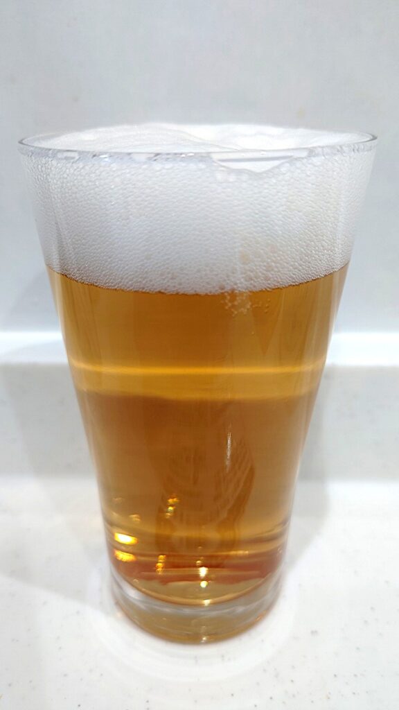 業務スーパー 発泡酒 麦旨GOLD 糖質70%OFF 中身