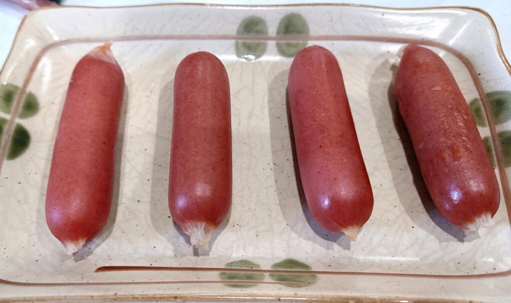 業務スーパー 徳用ウィンナー 料理（そのまま）