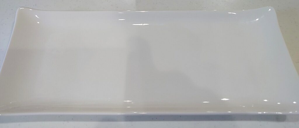 業務スーパー 牛乳パックスイーツ 杏仁豆腐 受け皿（サンマ皿）