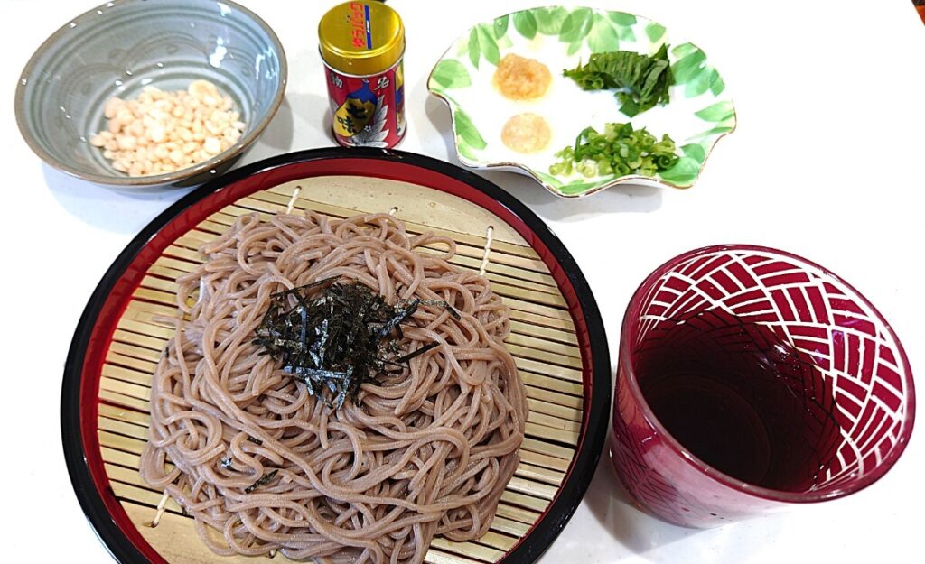 業務スーパー 冷凍 そば ざるそば
