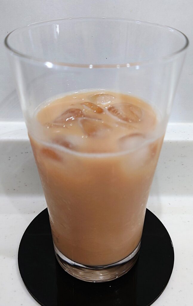 業務スーパー アイス コーヒー ブレンド 粉 ブラック＋牛乳＋ガムシロップ