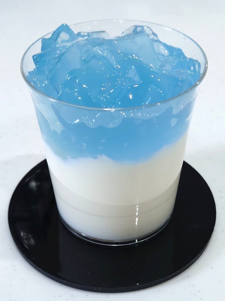 業務スーパー 牛乳パックスイーツ ラムネゼリー 青空ゼリー