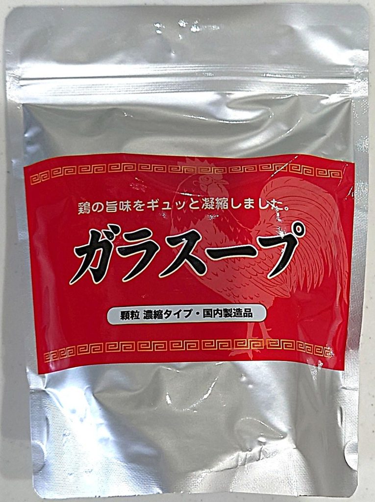 業務スーパー 調味料 鶏ガラスープ 顆粒 パッケージ表