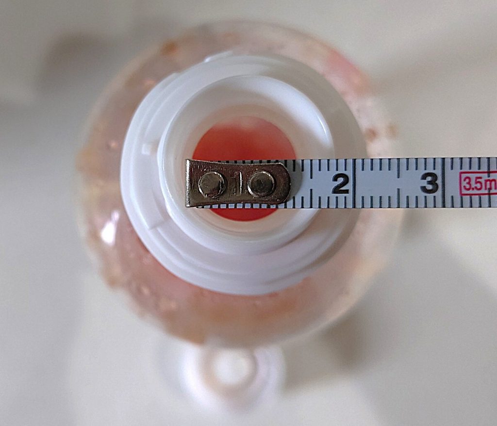 業務スーパー 調味料 かけて食べる紅生姜 ドンキ製の開口部