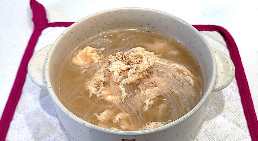 業務スーパー 食品 カット 春雨 スープ