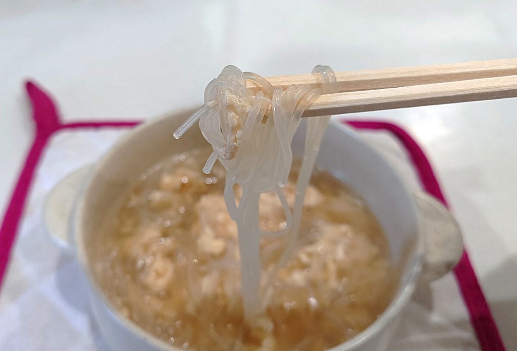 業務スーパー 食品 カット 春雨 スープ