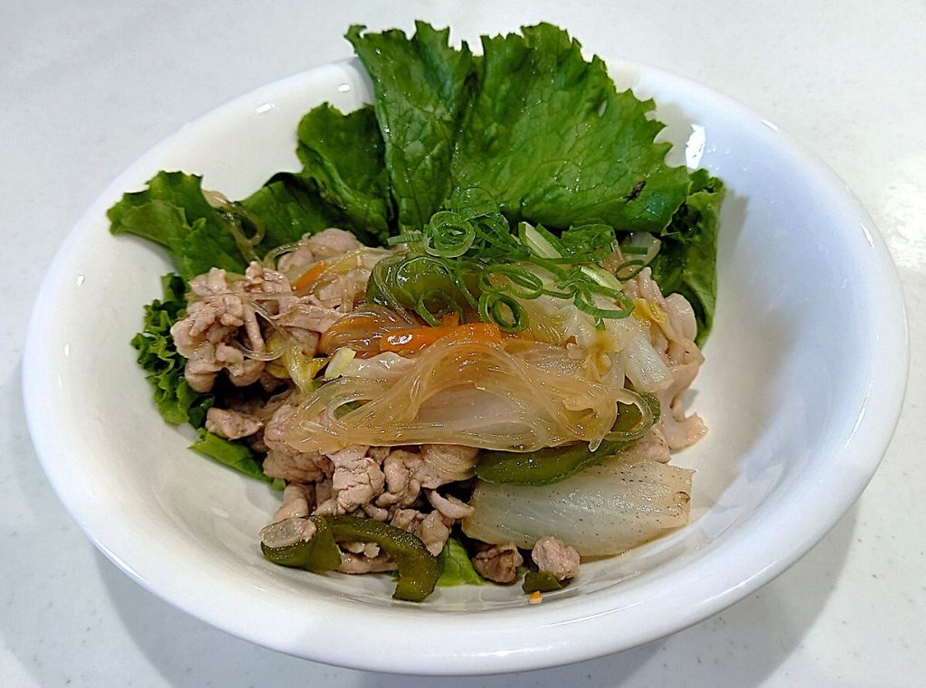 業務スーパー 食品 カット 春雨 豚肉と野菜の春雨中華あんかけ