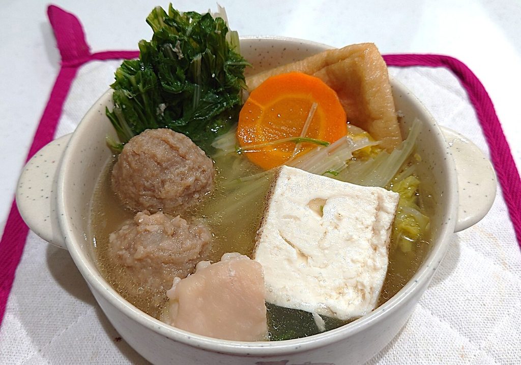 業務スーパー 調味料 塩鍋つゆ 盛り付けイメージ